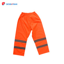 Лучшие продажи привет-vis безопасности водонепроницаемый брюки рабочие брюки с отражающей лентой